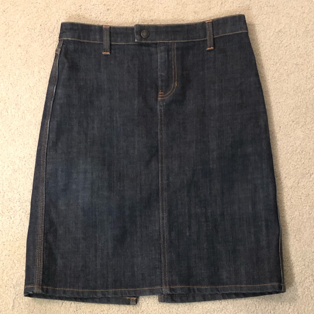 Gap denim skirt